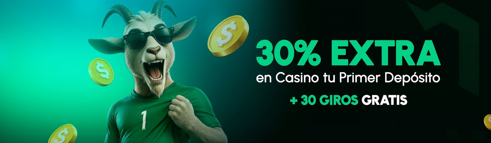 30% Bono de Bienvenida Casino 30% Bono de Bienvenida Casino